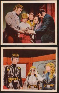 9g467 CAPTAIN NEMO & THE UNDERWATER CITY 7 int'l LCs '70 Robert Ryan, Chuck Connors & Newman!