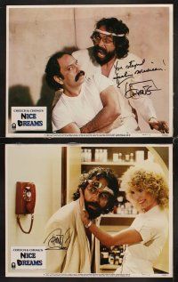 9g091 CHEECH & CHONG'S NICE DREAMS 8 LCs '81 3 signed by Tommy Chong, cool images w/Cheech Marin!