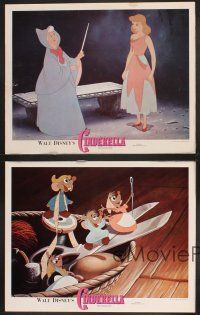 9g662 CINDERELLA 4 LCs R73 Walt Disney romantic musical classic, wicked stepmother & sisters!