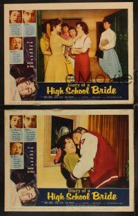 9g745 DIARY OF A HIGH SCHOOL BRIDE 3 LCs '59 AIP bad girl, Anita Sands, it's not true what they say!