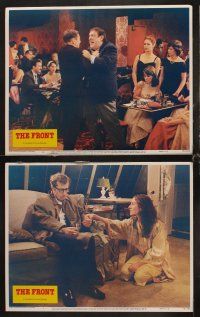9g151 FRONT 8 LCs '76 Woody Allen, Martin Ritt, 1950s Communist Scare blacklist in 1953 U.S.!