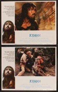 9g198 ICEMAN 8 LCs '84 Fred Schepisi, John Lone is an unfrozen 40,000 year-old neanderthal caveman!