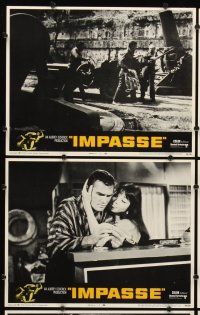 9g201 IMPASSE 8 LCs '69 cool action images of Burt Reynold, Miko Mayama, Anne Francis!