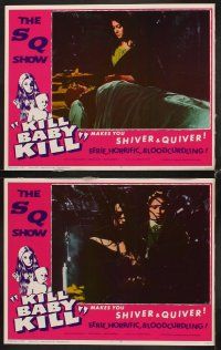 9g222 KILL BABY KILL 8 LCs '67 Mario Bava's Operazione Paura, creepy little girl killer!