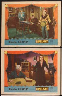 9g582 LIMELIGHT 6 LCs '52 Charlie Chaplin directs & stars, Buster Keaton!