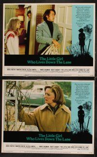 9g231 LITTLE GIRL WHO LIVES DOWN THE LANE 8 LCs '77 super young Jodie Foster, Martin Sheen