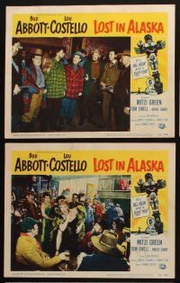 9g583 LOST IN ALASKA 6 LCs '52 wacky Bud Abbott & Lou Costello with Mitzi Green in fur!