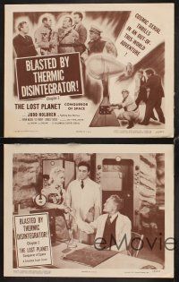 9g686 LOST PLANET 4 chapter 3 LCs '53 Judd Holdren, sci-fi serial, Blasted By Thermic Disintegrator!