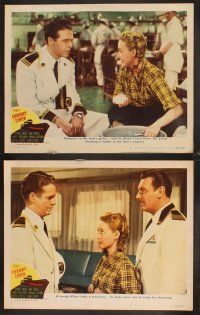 9g517 LUXURY LINER 7 LCs '48 George Brent & Jane Powell, tropical nights of romance & revelry!