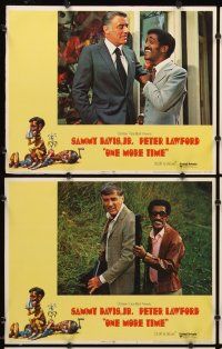 9g528 ONE MORE TIME 7 LCs '70 Sammy Davis Jr & Peter Lawford as Salt & Pepper!