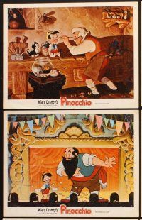 9g592 PINOCCHIO 6 LCs R78 Disney classic cartoon about a wooden boy who wants to be real!