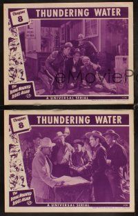 9g798 ROYAL MOUNTED RIDES AGAIN 3 chapter 8 LCs '45 Bill Kennedy serial, Thundering Water!
