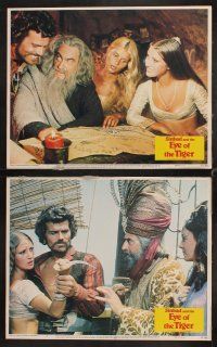 9g351 SINBAD & THE EYE OF THE TIGER 8 LCs '77 Ray Harryhausen effects, Patrick Wayne, Jane Seymour!