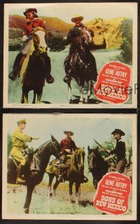 9g801 SONS OF NEW MEXICO 3 LCs '49 Gene Autry with Champion, Gail Davis, Dick Jones!