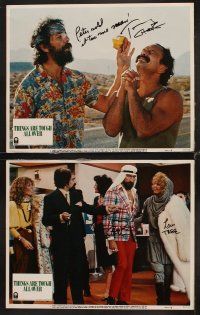 9g401 THINGS ARE TOUGH ALL OVER 8 LCs '82 4 signed by Tommy Chong, trip to Las Vegas w/Cheech!