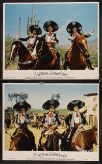 9g403 THREE AMIGOS 8 LCs '86 flashy cowboys Chevy Chase, Steve Martin & Martin Short!