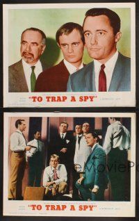 9g722 TO TRAP A SPY 4 LCs '66 Robert Vaughn, Luciana Paluzzi, The Man from UNCLE!