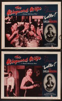 9g812 WAYWARD WIFE 3 LCs '54 La Provinciale, gorgeous adulteress Gina Lollobrigida!