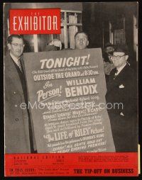 9h097 EXHIBITOR exhibitor magazine April 27, 1949 Flamingo Road, Babe Ruth Story!