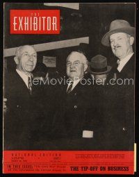 9h095 EXHIBITOR exhibitor magazine March 30, 1949 Set Up, Tulsa, Flamingo Road, Will Rogers