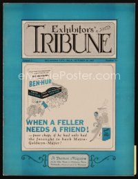 9h078 EXHIBITORS TRIBUNE exhibitor magazine October 29, 1927 Fred Thomson in Jesse James!