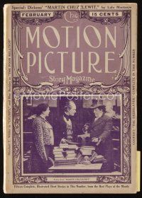 9h122 MOTION PICTURE magazine February 1912 James Fenimore Cooper's The Deerslayer!