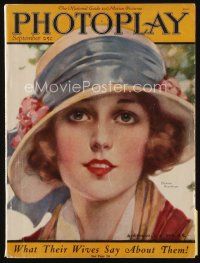 9h117 PHOTOPLAY magazine September 1923 artwork of pretty Eleanor Boardman by J. Knowles Hare!