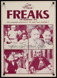9j025 FREAKS Dutch R90s Tod Browning classic, great portraits of sideshow cast!