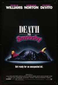 9k193 DEATH TO SMOOCHY 1sh '02 Robin Williams, Edward Norton, Danny DeVito