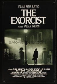 9k258 EXORCIST 1sh R79 William Friedkin, Max Von Sydow, William Peter Blatty horror classic!