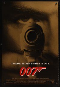 9k319 GOLDENEYE gold style 1sh '95 Pierce Brosnan as secret agent James Bond 007!