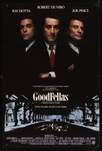 9k324 GOODFELLAS int'l 1sh '90 Robert De Niro, Joe Pesci, Ray Liotta, Martin Scorsese!