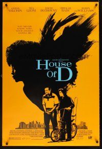 9k364 HOUSE OF D DS 1sh '04 Anton Yelchin, Tea Leoni, Robin Williams!