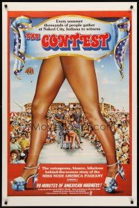 9k490 MISS NUDE AMERICA 1sh '76 The Contest, 90 minutes of American madness!