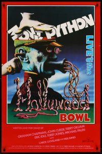 9k494 MONTY PYTHON LIVE AT THE HOLLYWOOD BOWL English 1sh '82 great wacky meat grinder image!
