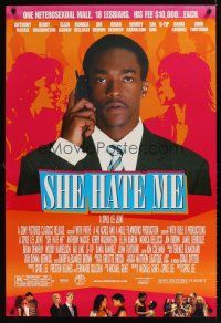 9k643 SHE HATE ME DS 1sh '04 Spike Lee directed lesbian pregnancy comedy, Anthony Mackie!