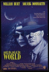 9k752 UNTIL THE END OF THE WORLD 1sh '91 Wim Wenders' Bis ans Ende der Welt, William Hurt!