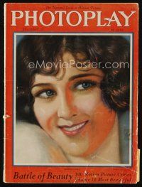 9m116 PHOTOPLAY magazine December 1925 art of pretty smiling Georgia Hale by Livingston Geer!