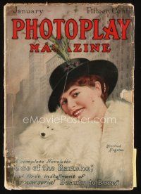 9m100 PHOTOPLAY magazine January 1915 art of Winifred Kingston in NY by White, cool stories!