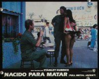 9p004 FULL METAL JACKET 8 Spanish/U.S. 8x10 mini LCs '87 Stanley Kubrick bizarre Vietnam War movie!
