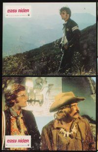 9p197 EASY RIDER 6 French LCs '69 Peter Fonda, biker classic, Dennis Hopper, Jack Nicholson!