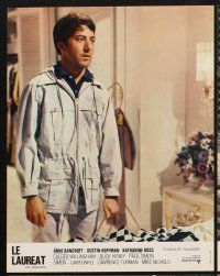 9p139 GRADUATE 9 style A French LCs '68 Dustin Hoffman, Katharine, Bancroft, Mike Nichols classic!