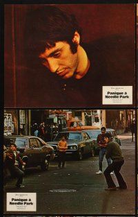9p146 PANIC IN NEEDLE PARK 9 set 2 French LCs '71 Al Pacino & Kitty Winn are heroin addicts!