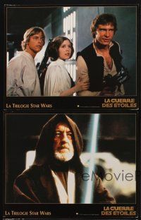 9p211 STAR WARS TRILOGY 5 French LCs '97 George Lucas, Empire Strikes Back, Return of the Jedi!