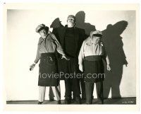 9r029 ABBOTT & COSTELLO MEET FRANKENSTEIN 8x10 still '48 best image of Bud & Lou + Glenn Strange!