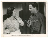 9r101 BLACK LEGION 8x10 still '36 Humphrey Bogart scares shocked Erin O'Brien-Moore!