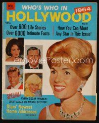 9s115 WHO'S WHO IN HOLLYWOOD magazine 1964 Debbie Reynolds, Liz Taylor, Doris Day, Cary Grant