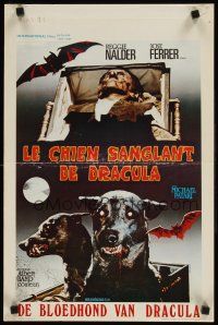 9t648 DRACULA'S DOG Belgian '78 Albert Band, wild image of the Count and his vampire canines!