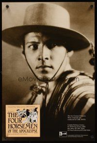 9t169 FOUR HORSEMEN OF THE APOCALYPSE English double crown R92 best c/u of Rudolph Valentino!