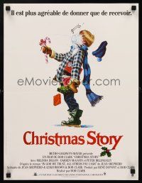 9t500 CHRISTMAS STORY French 15x21 '83 best classic Christmas movie, great different art!